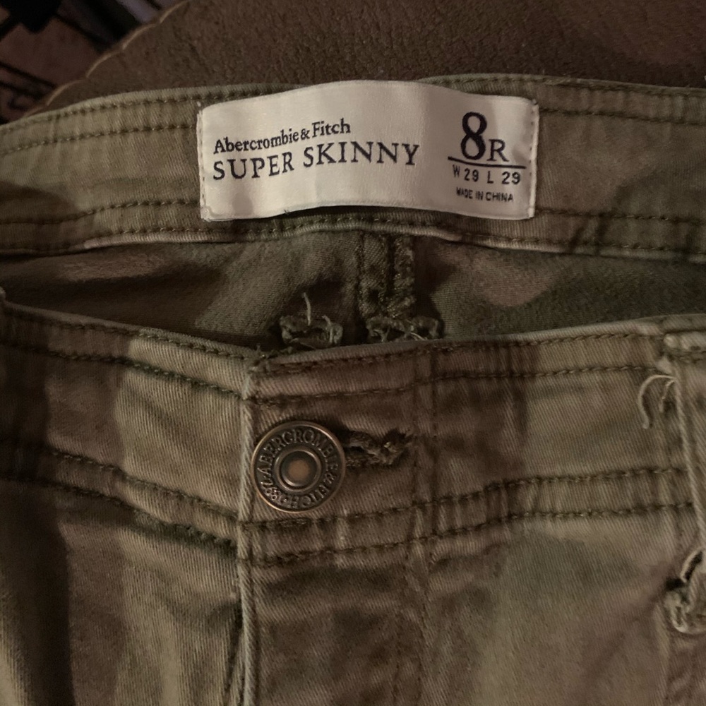 Abercrombie & Fitch Super Skinny Cargo Pants